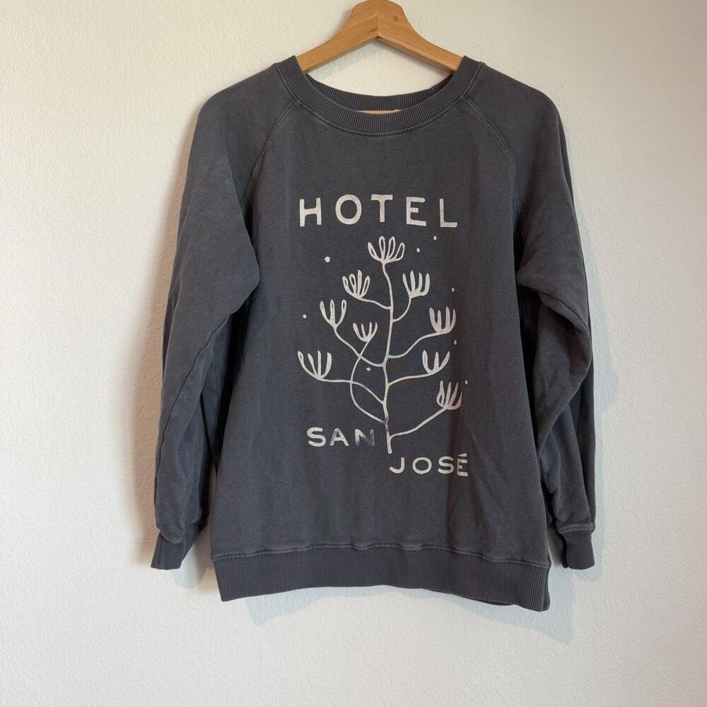 Jungmaven Hotel San Jose Hemp Organic Cotton Sweatshirt Women's Size Medium